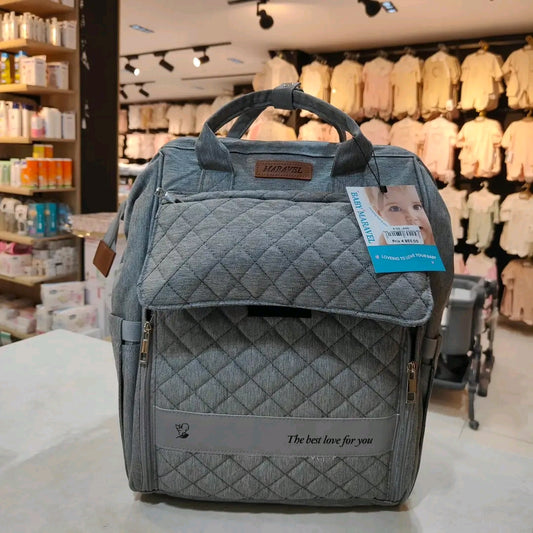 حقيبة الأمومة مع حامل الطفل المدمج